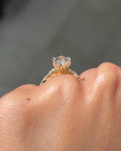 [Style] [Shape] Lab Grown Diamond Engagement Ring