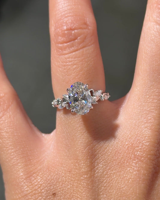[Style] [Shape] Lab Grown Diamond Engagement Ring
