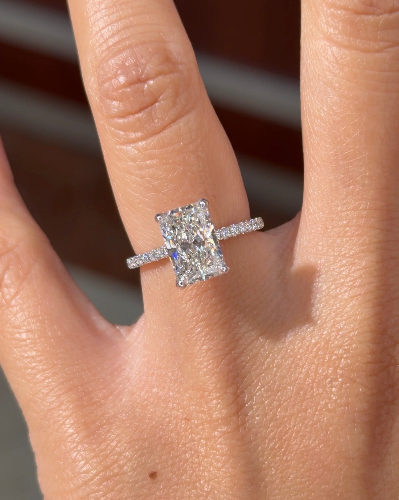 [Style] [Shape] Lab Grown Diamond Engagement Ring