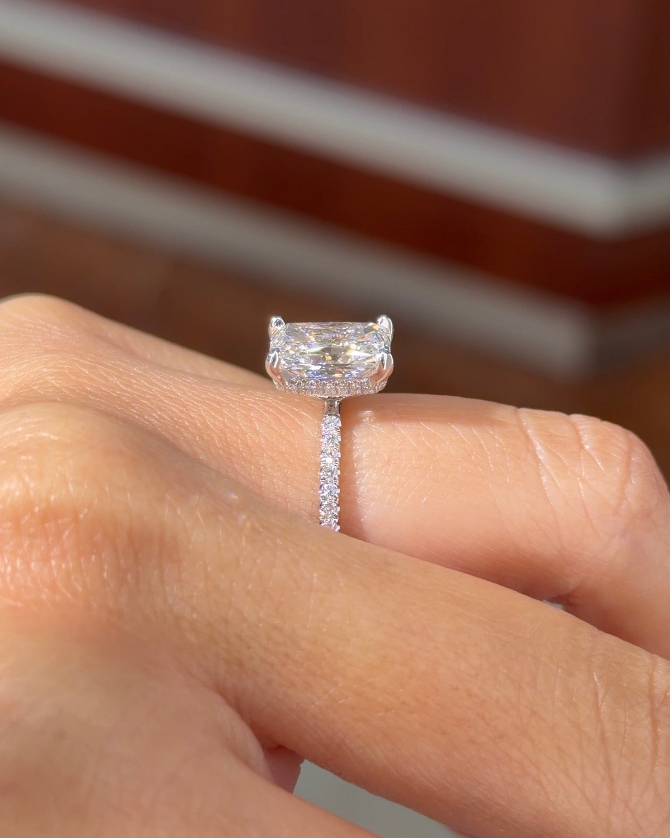 [Style] [Shape] Lab Grown Diamond Engagement Ring
