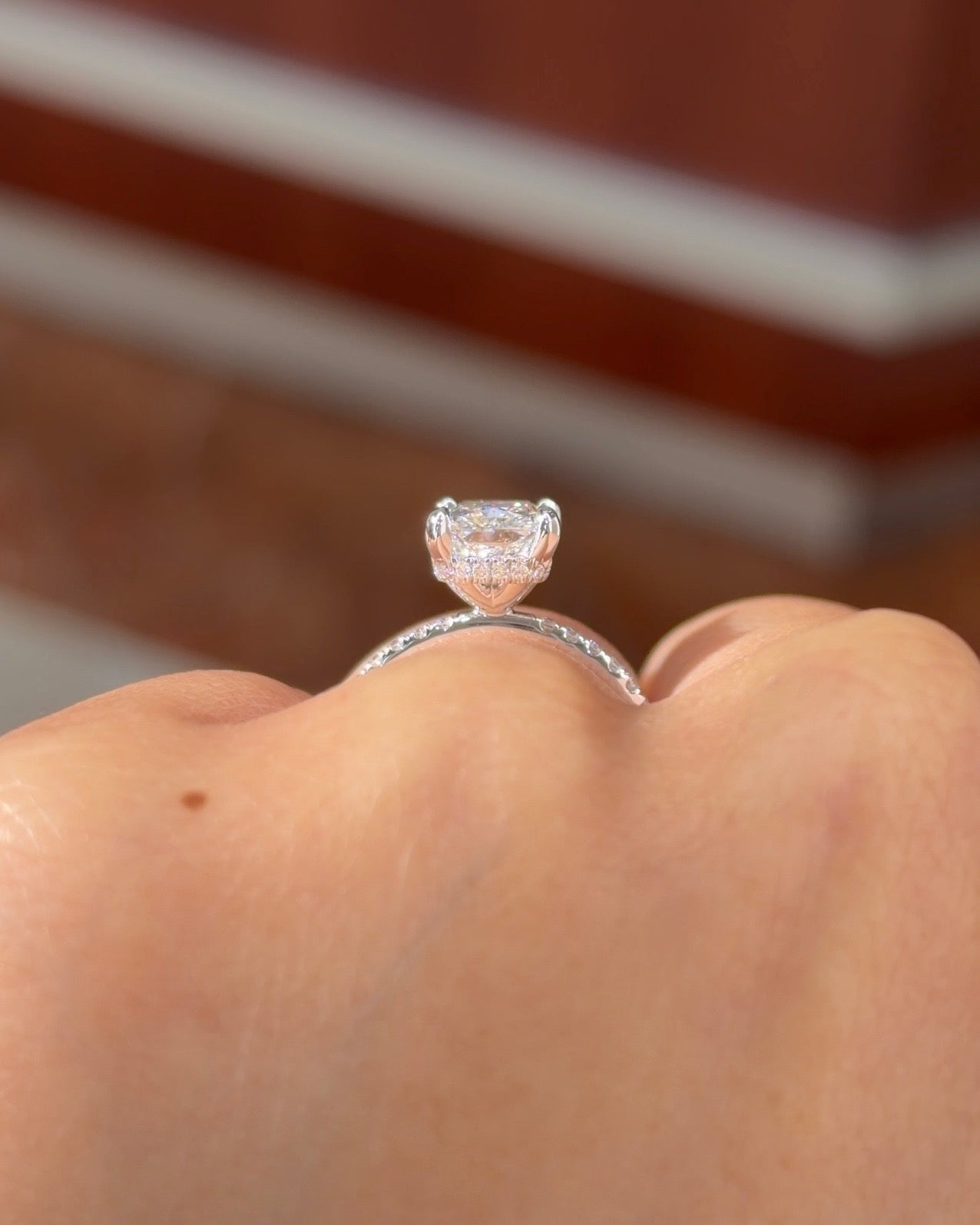 [Style] [Shape] Lab Grown Diamond Engagement Ring
