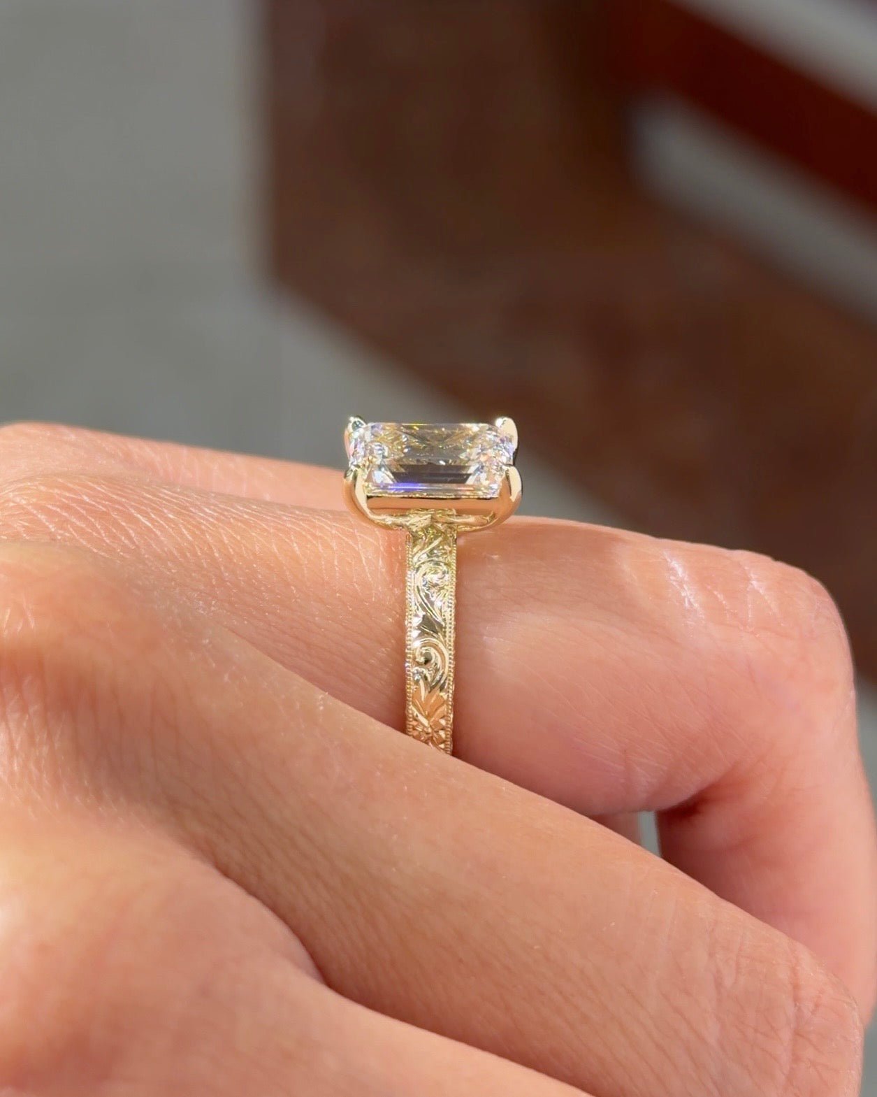 [Style] [Shape] Lab Grown Diamond Engagement Ring