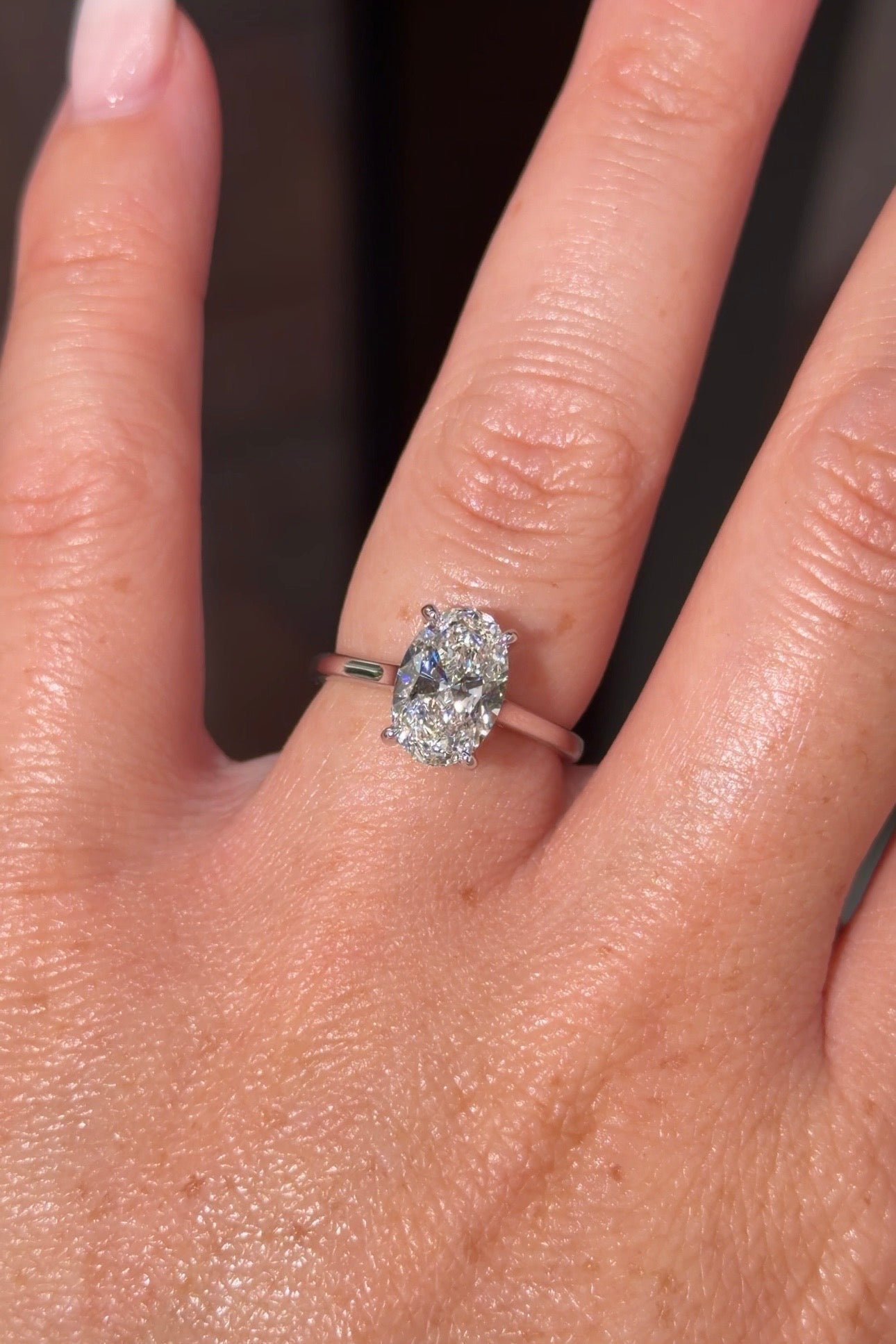 [Style] [Shape] Lab Grown Diamond Engagement Ring