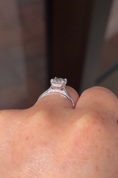 [Style] [Shape] Lab Grown Diamond Engagement Ring