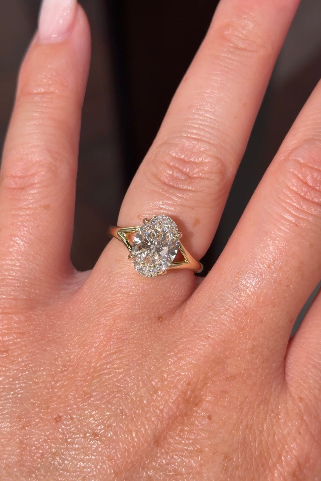 [Style] [Shape] Lab Grown Diamond Engagement Ring