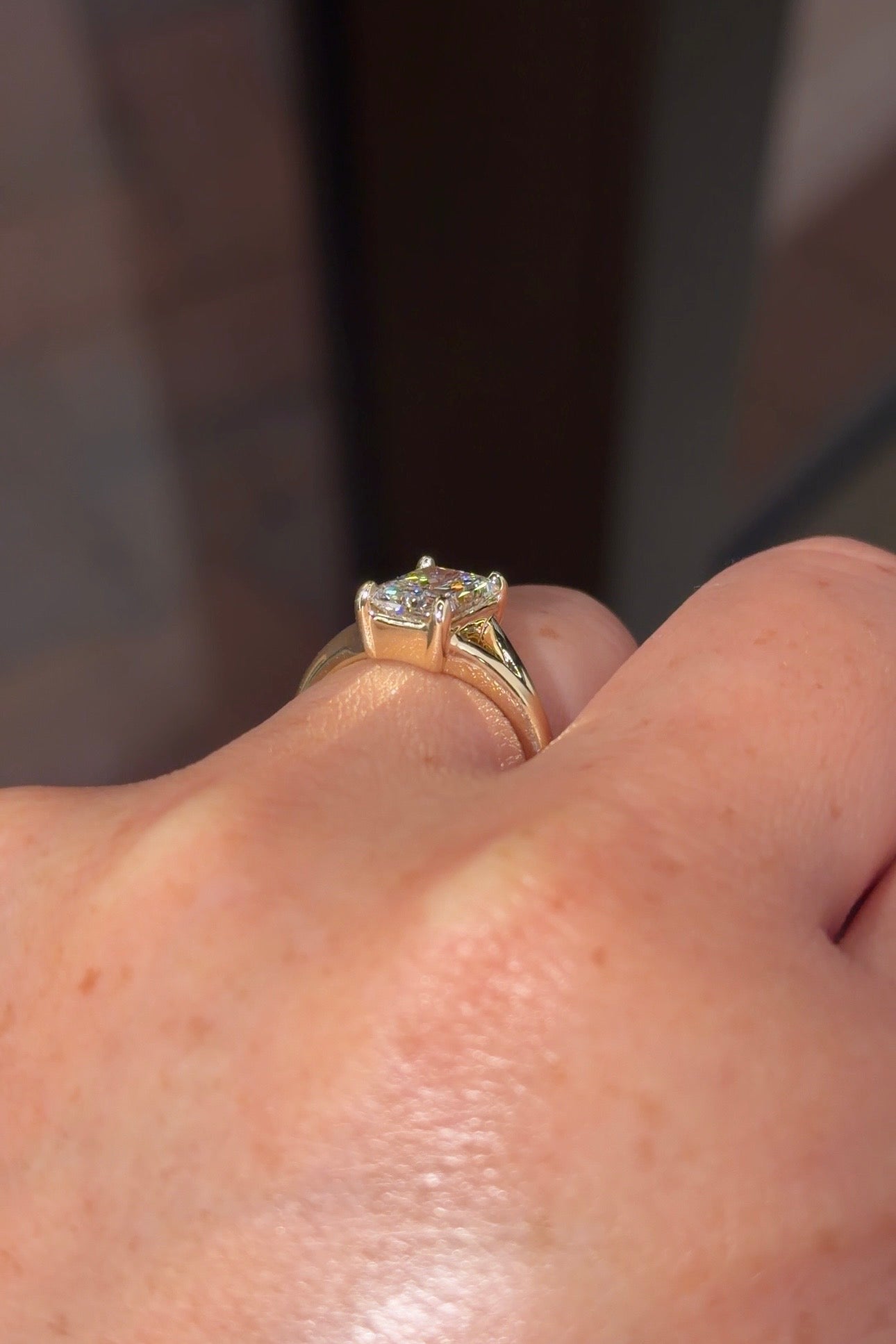 [Style] [Shape] Lab Grown Diamond Engagement Ring