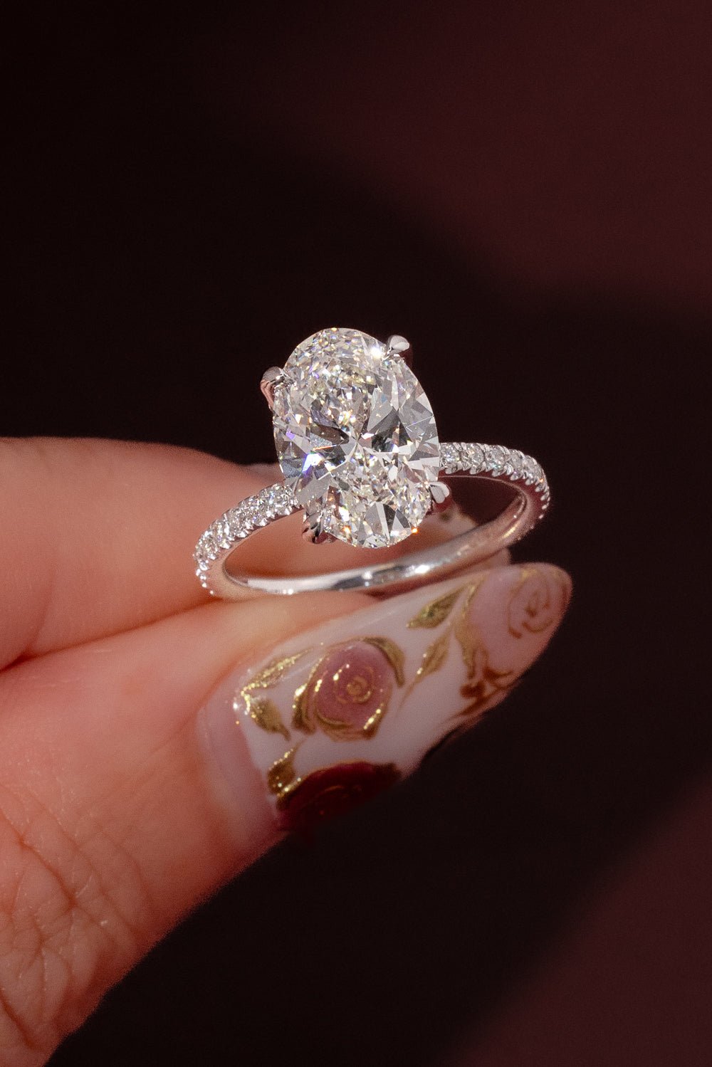 [Style] [Shape] Lab Grown Diamond Engagement Ring