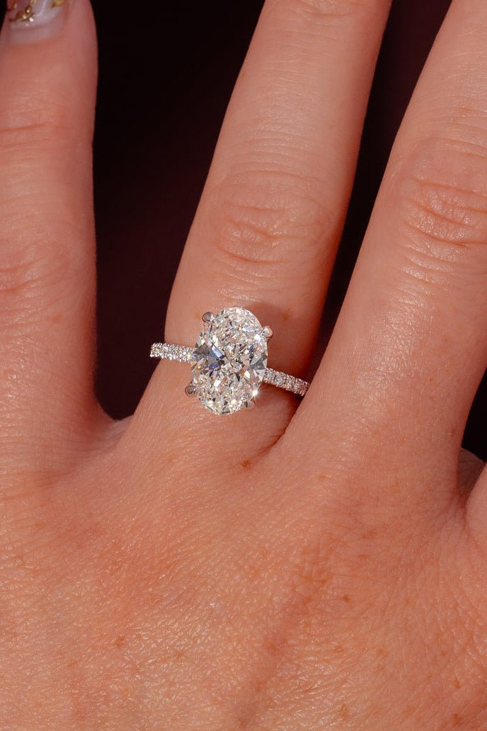 [Style] [Shape] Lab Grown Diamond Engagement Ring