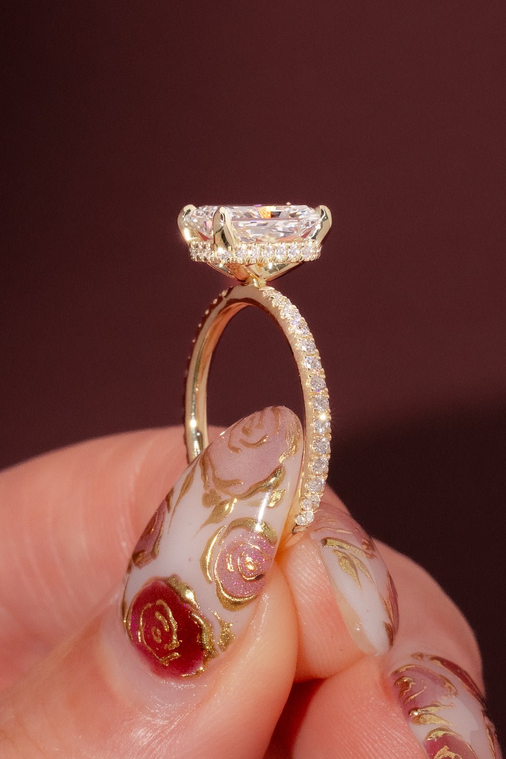 [Style] [Shape] Lab Grown Diamond Engagement Ring