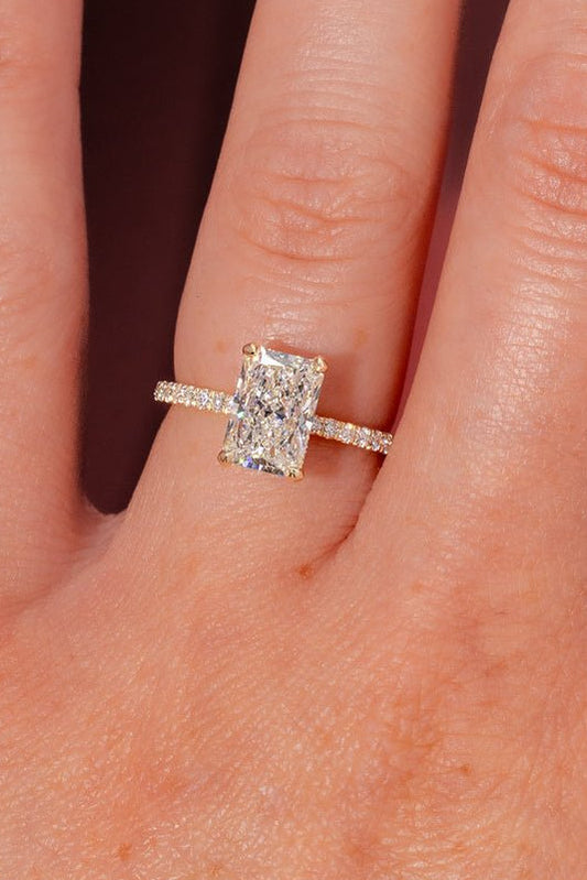 [Style] [Shape] Lab Grown Diamond Engagement Ring