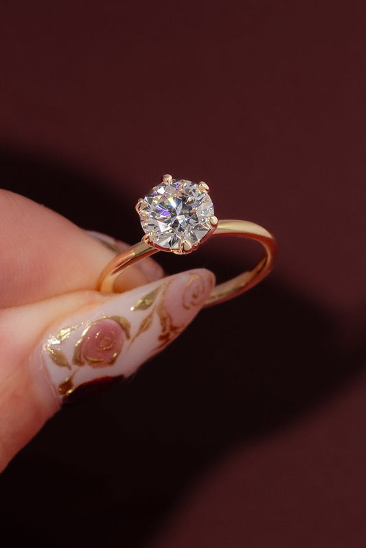 [Style] [Shape] Lab Grown Diamond Engagement Ring
