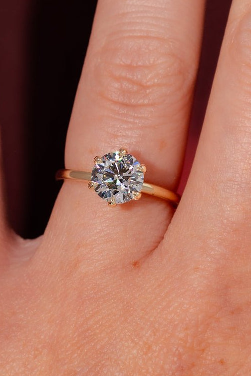 [Style] [Shape] Lab Grown Diamond Engagement Ring