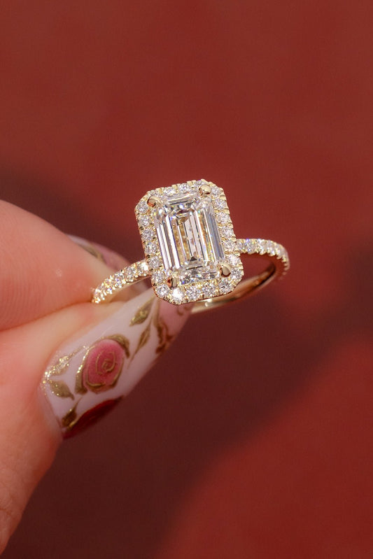 [Style] [Shape] Lab Grown Diamond Engagement Ring