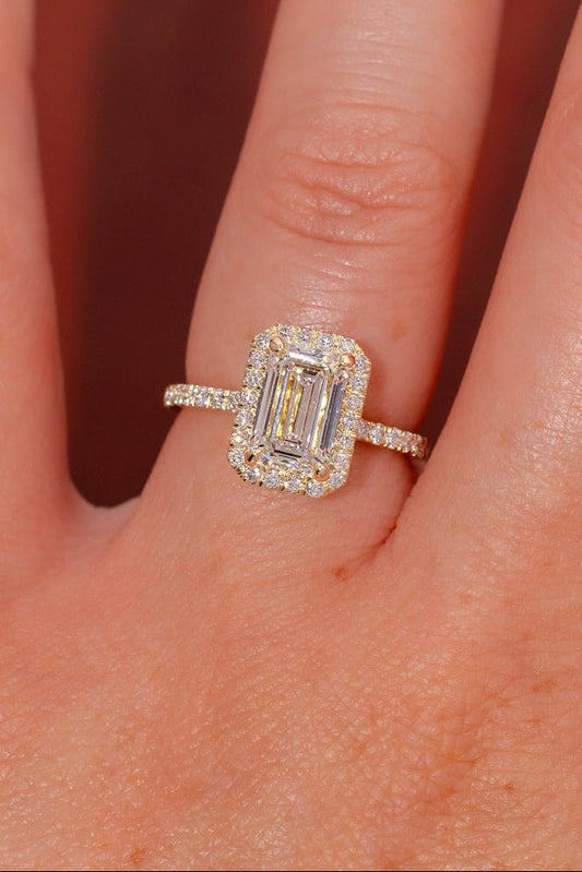 [Style] [Shape] Lab Grown Diamond Engagement Ring
