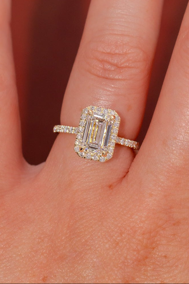 [Style] [Shape] Lab Grown Diamond Engagement Ring