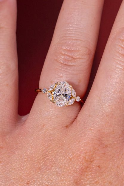 [Style] [Shape] Lab Grown Diamond Engagement Ring