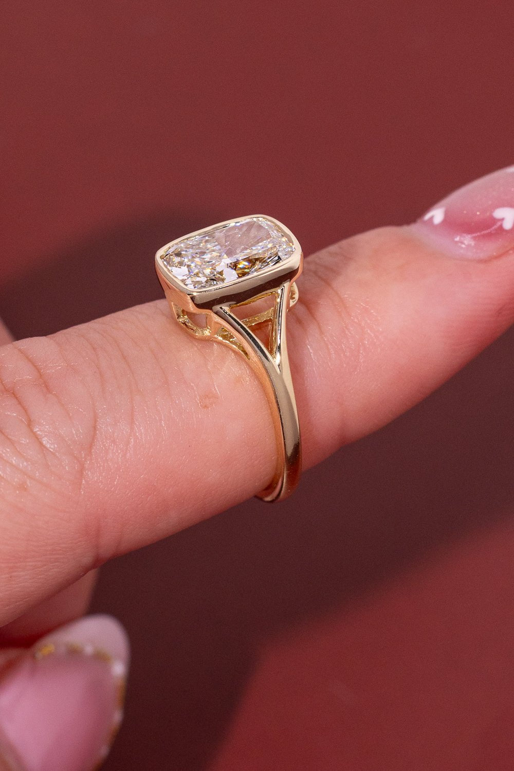 [Style] [Shape] Lab Grown Diamond Engagement Ring