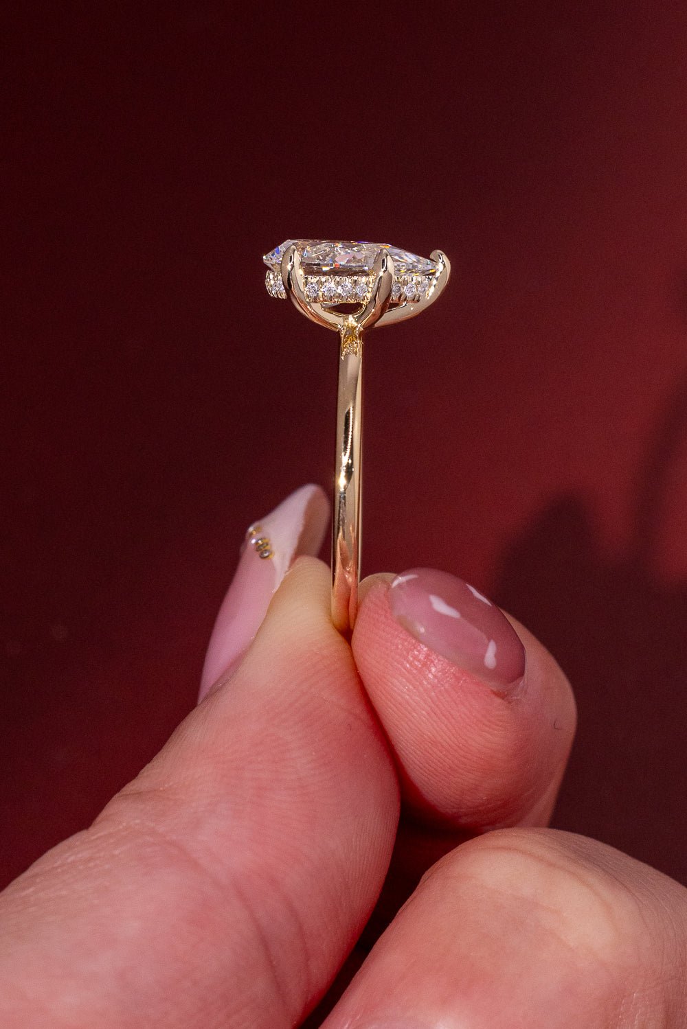 [Style] [Shape] Lab Grown Diamond Engagement Ring