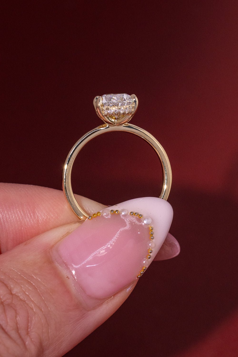 [Style] [Shape] Lab Grown Diamond Engagement Ring