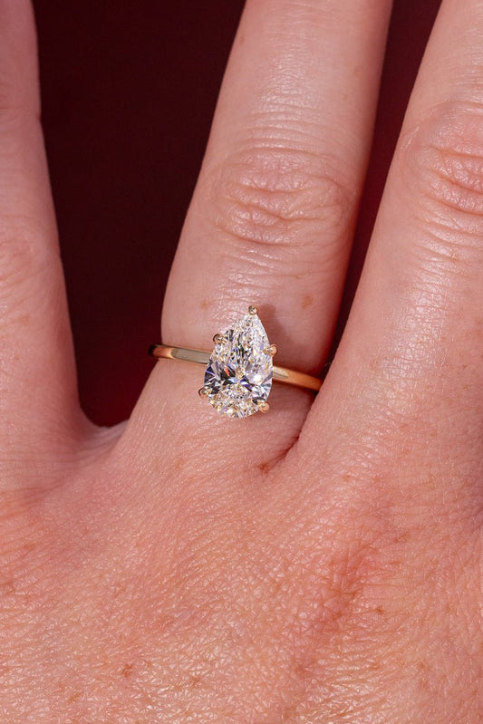 [Style] [Shape] Lab Grown Diamond Engagement Ring