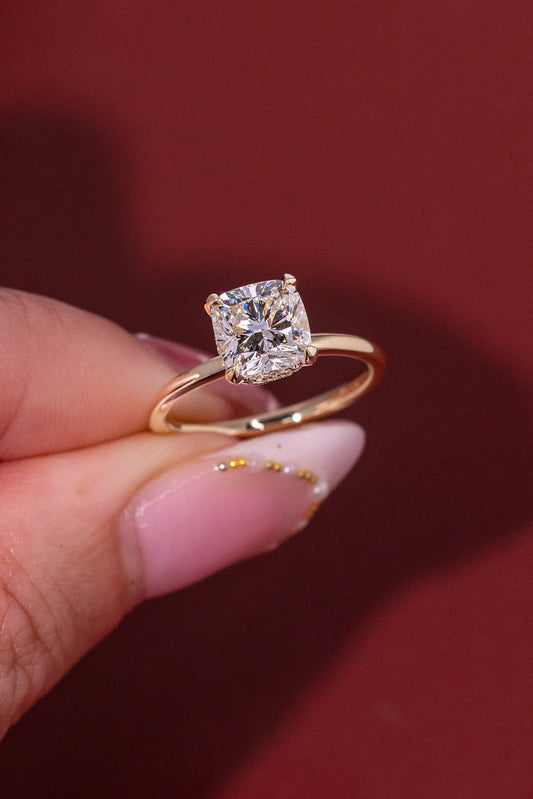 [Style] [Shape] Lab Grown Diamond Engagement Ring