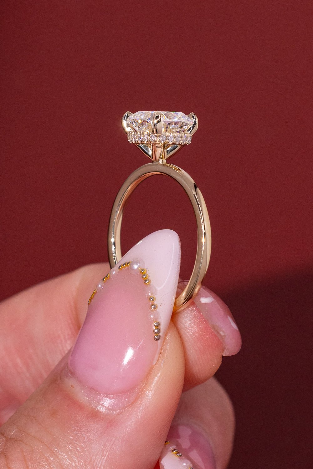 [Style] [Shape] Lab Grown Diamond Engagement Ring