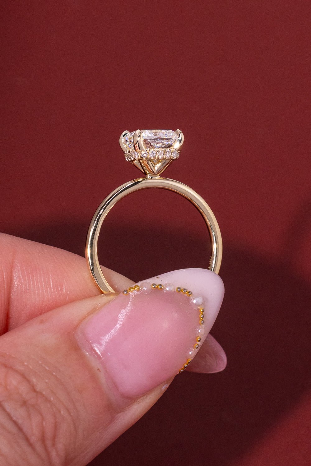 [Style] [Shape] Lab Grown Diamond Engagement Ring