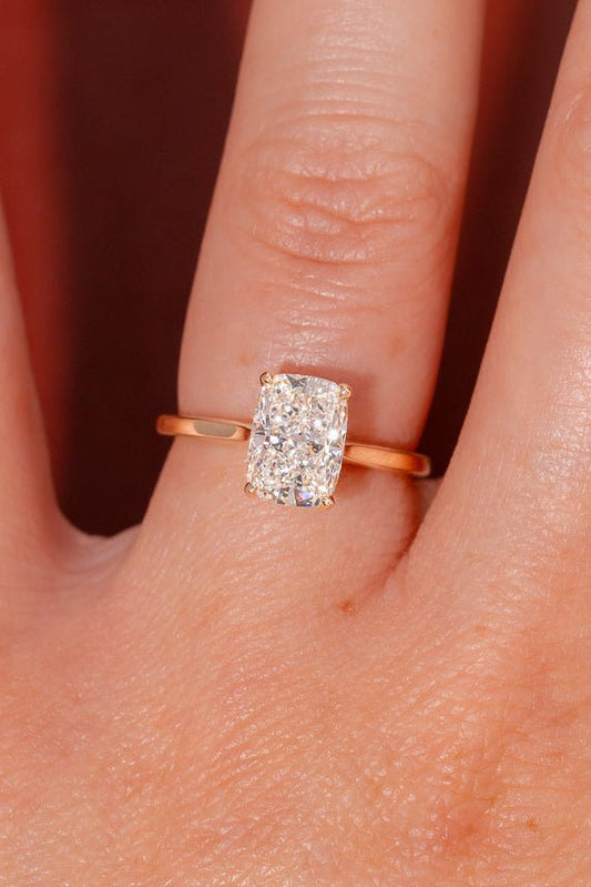 [Style] [Shape] Lab Grown Diamond Engagement Ring