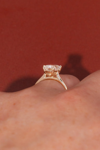 [Style] [Shape] Lab Grown Diamond Engagement Ring