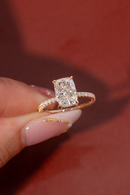 [Style] [Shape] Lab Grown Diamond Engagement Ring
