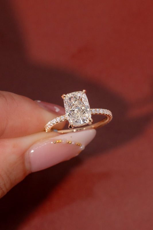 [Style] [Shape] Lab Grown Diamond Engagement Ring