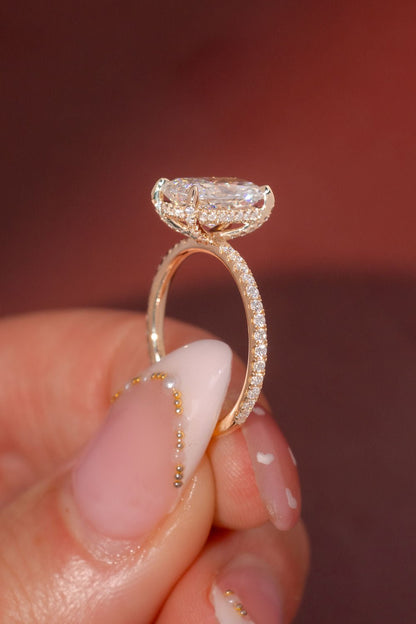 [Style] [Shape] Lab Grown Diamond Engagement Ring