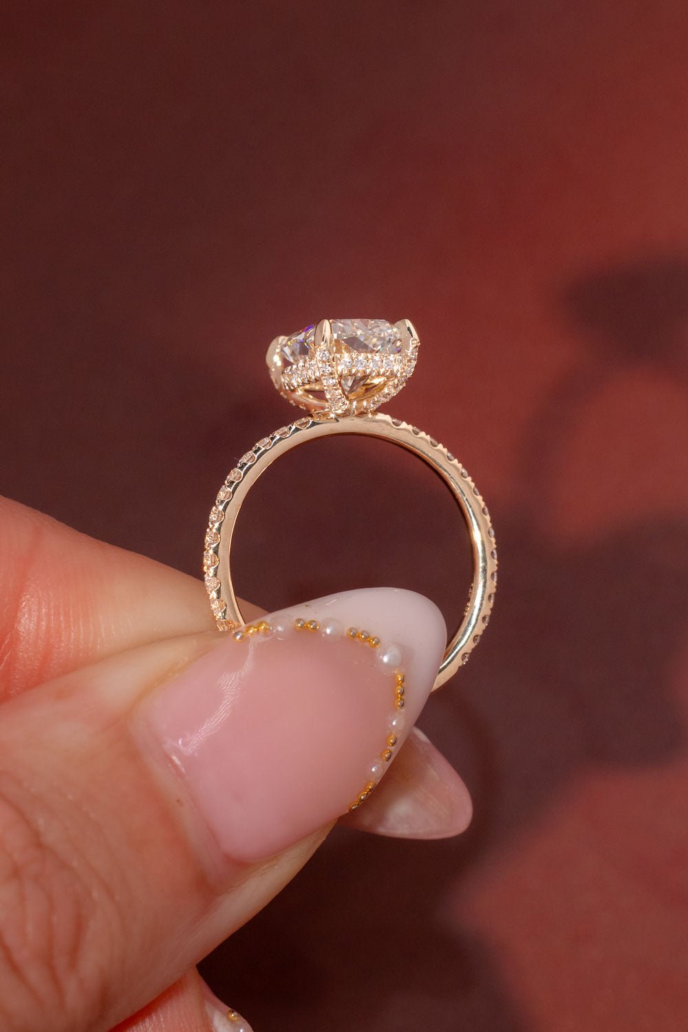 [Style] [Shape] Lab Grown Diamond Engagement Ring