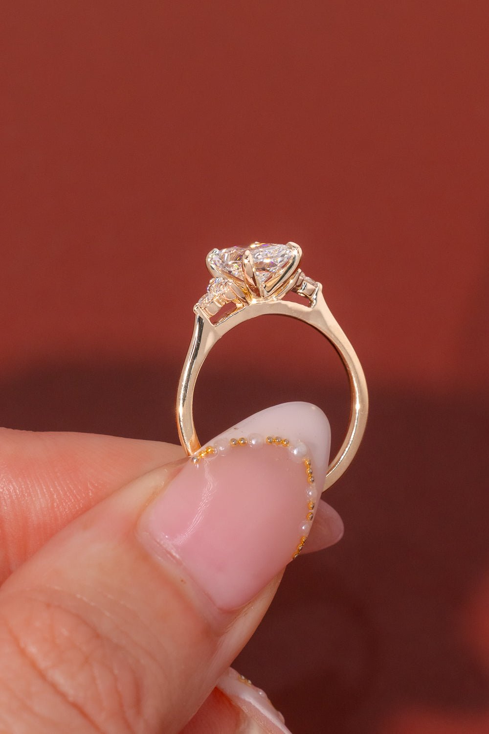 [Style] [Shape] Lab Grown Diamond Engagement Ring
