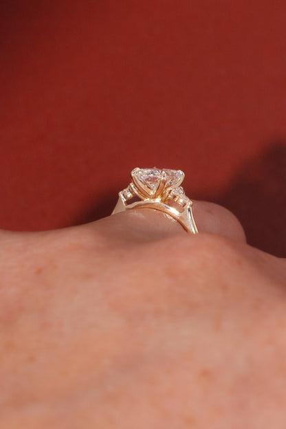[Style] [Shape] Lab Grown Diamond Engagement Ring