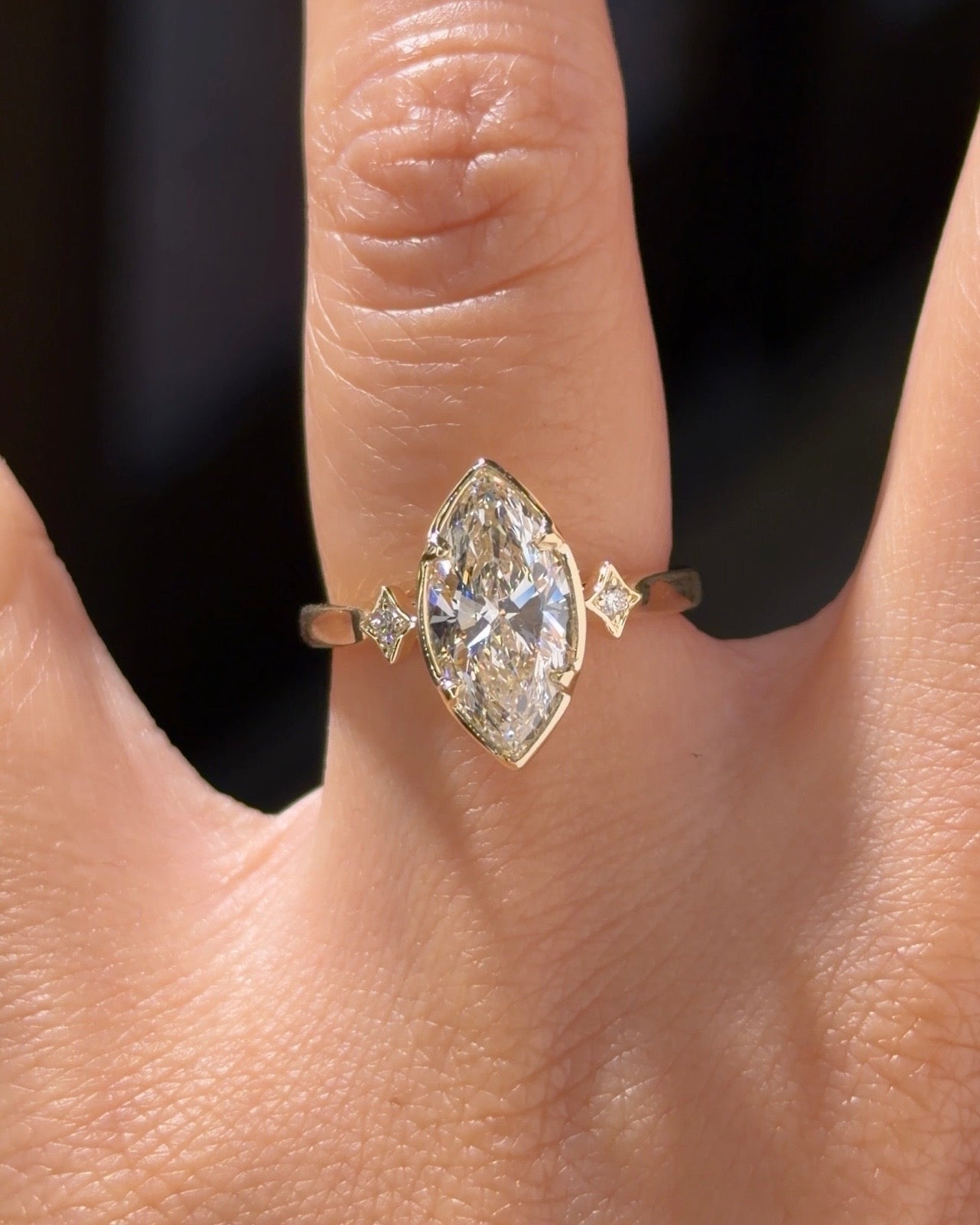 [Style] [Shape] Lab Grown Diamond Engagement Ring