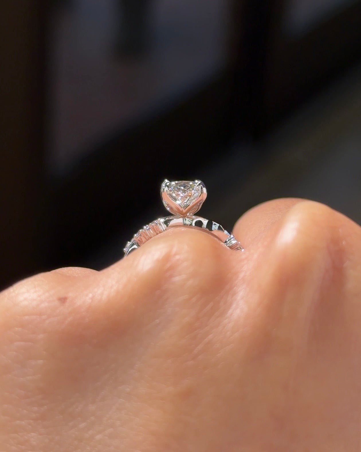 [Style] [Shape] Lab Grown Diamond Engagement Ring