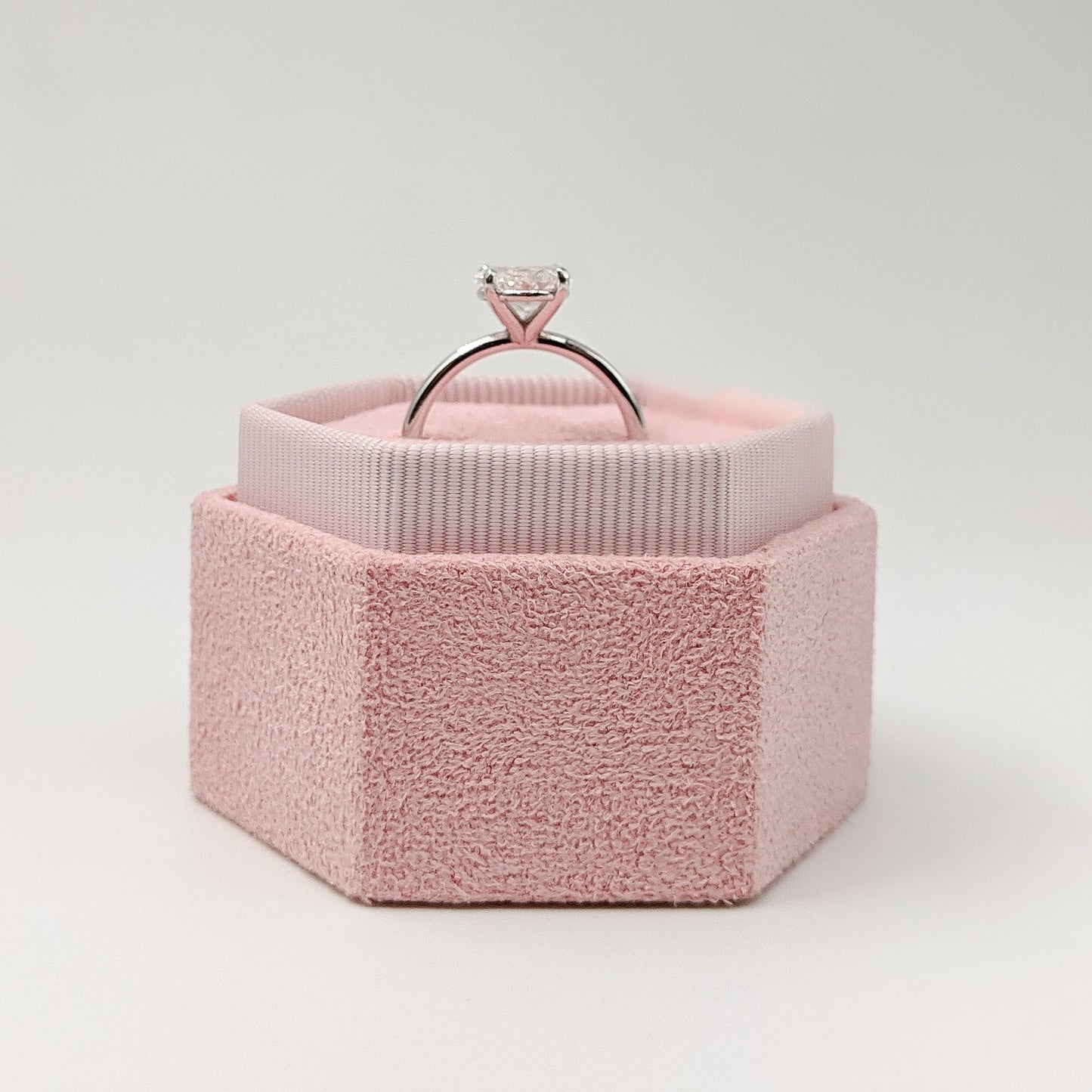 Oval Solitaire Lab Grown Diamond Engagement Ring