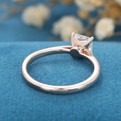Princess Solitaire Lab Grown Diamond Engagement Ring