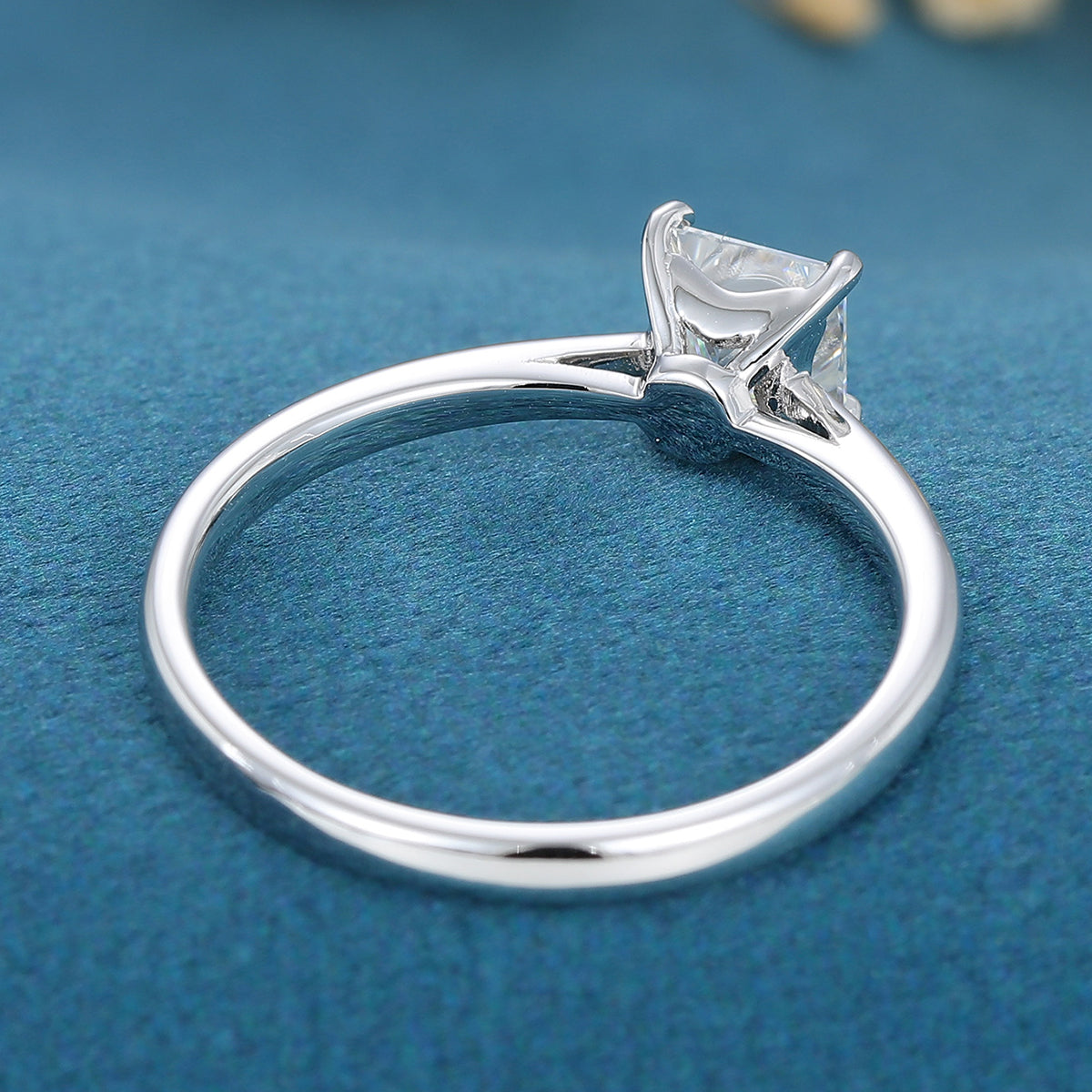 Princess Solitaire Lab Grown Diamond Engagement Ring