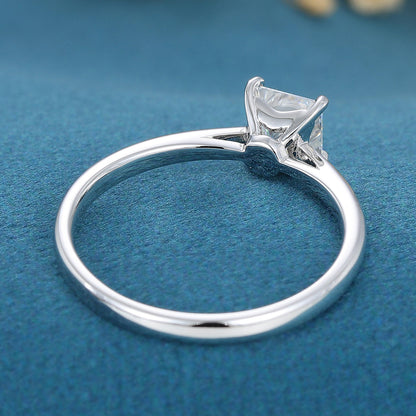 Princess Solitaire Lab Grown Diamond Engagement Ring