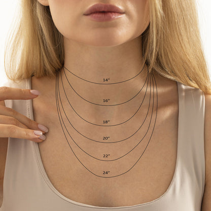 0.15 TCW Round Shape Moissanite Star Necklace