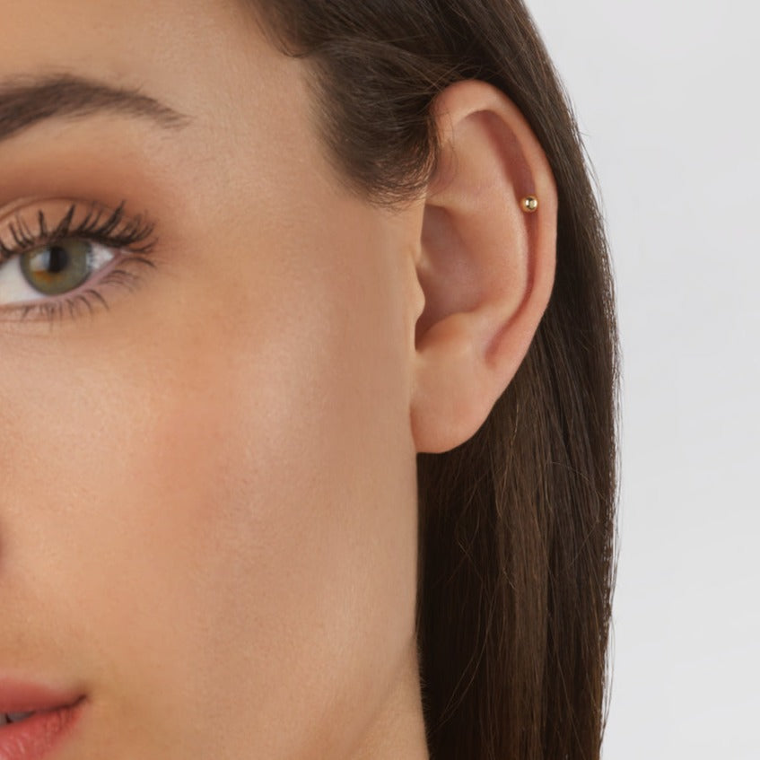 Classic Single Stud Earrings