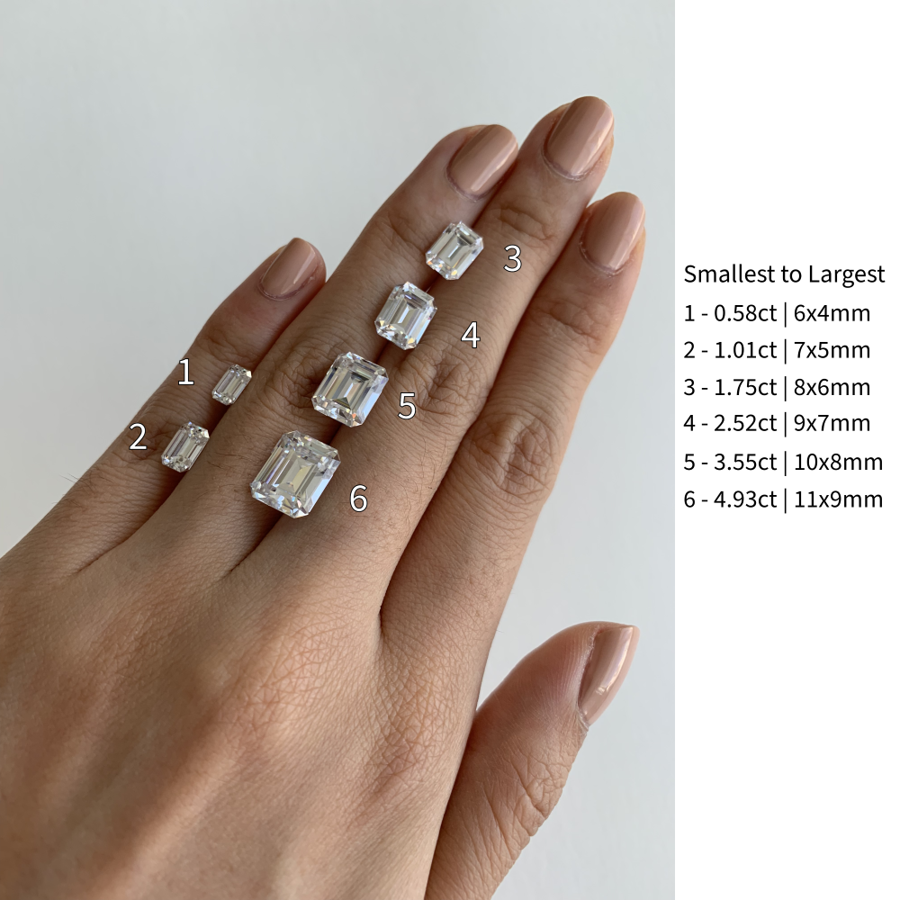 Emerald Halo & Pave Lab-Grown Diamond Engagement Ring