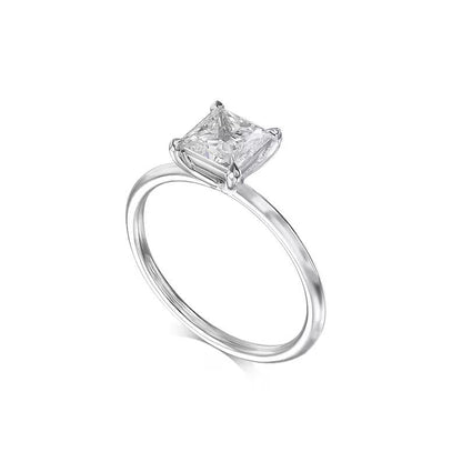 Princess Solitaire Lab Grown Diamond Engagement Ring