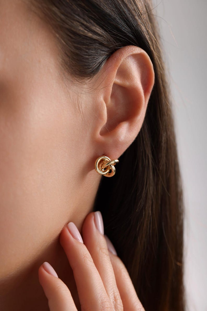 Knot Stud Earrings
