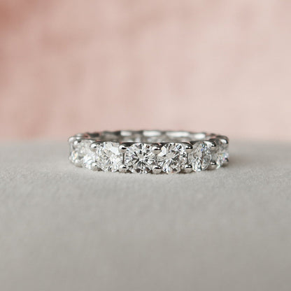 3 CT Oval Cut Hidden Halo & Pave Styled Lab Grown Bridal Ring Set