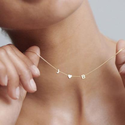 Three Charm Necklace