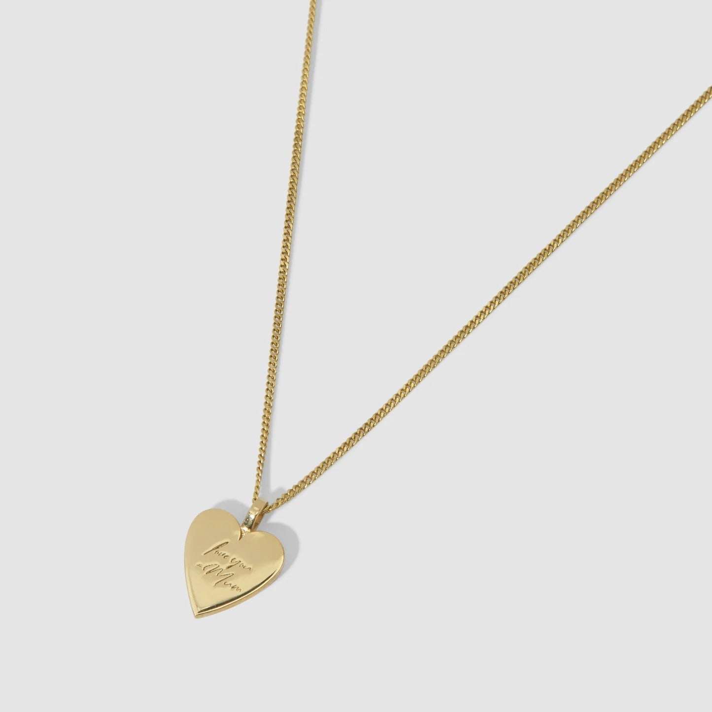 Engravable Heart Necklace