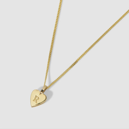 Engravable Heart Necklace